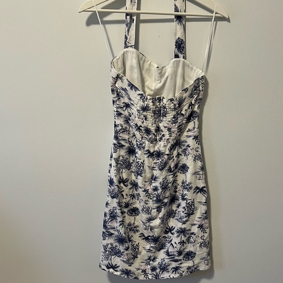 Abercrombie & Fitch Halter Linen Mini Dress - Picture 5 of 12